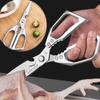 Professional Chicken Bone Kitchen Scissors Kitchen Shears Duck Fish Cutter Stainless Steel Scissors Cook Roast Food Scissors