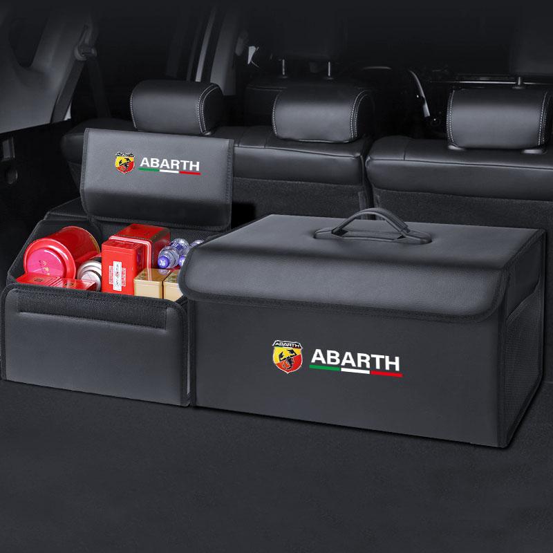 GGBFQ1 Car Trunk Storage Box Foldable Sundries Organizer Bag For Abarth Fiat 500 Tipo FR Punto Ducato Stilo Palio Bravo Pondo Viaggio