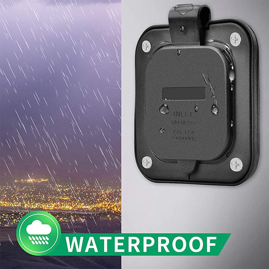 Попрощайтесь с проблемами электропитания. Водонепроницаемые розетки для автофургонов. Скрытая розетка для автофургона с простым подключением.