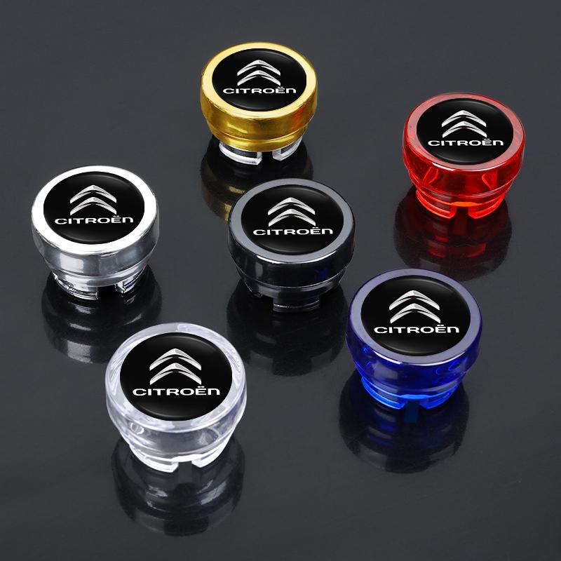 Car Cigarette Lighter Dust Cover For Citroen C4 C3 C2 C1 DS3 Berlingo Cigarette Lighter Waterproof Anti Electricity Cap keychain