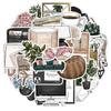 50PCS Bohemian Style Home Graffiti Stickers - Waterproof Decor for Water Cup, Phone & Computer AnimeWorlds Store