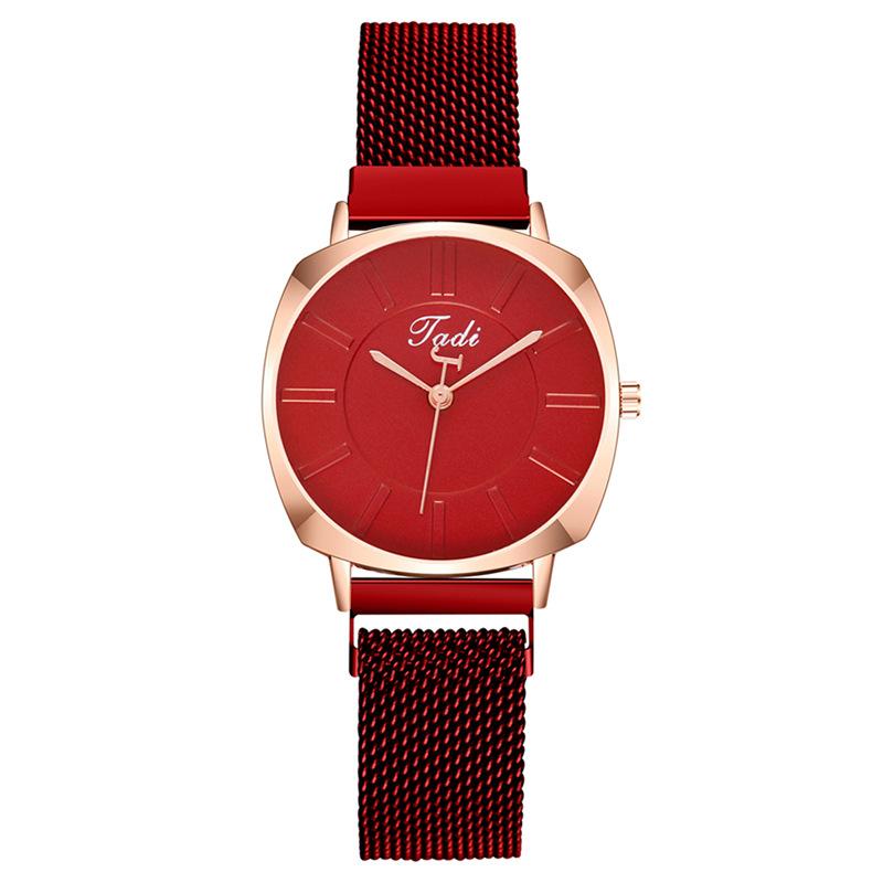 Модные женские часы женские часы магнитный ремешок кварцевые часы женские часы