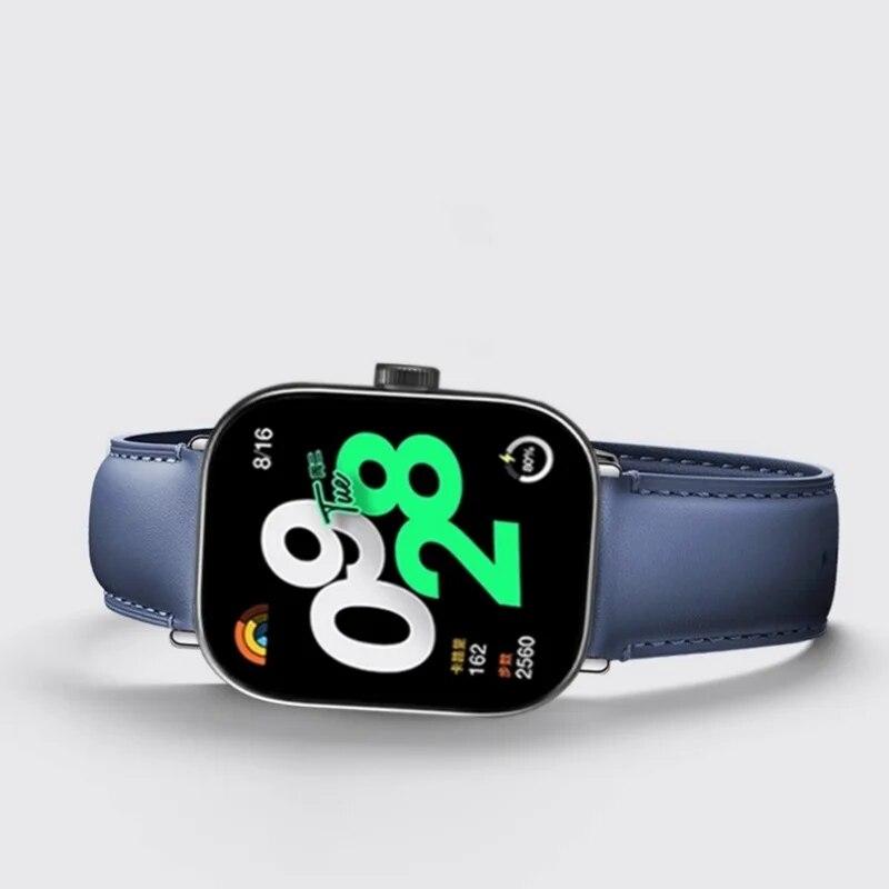 Для Xiaomi Redmi Watch 6 5 4 Роскошный кожаный ремешок Смарт-часы xiaomi band 8Pro/9pro Ремешок Браслет Дышащий Браслет Ремешок Аксессуары