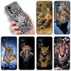 Animal Tiger Leopard Phone Case For Xiaomi Mi A2 8 9 SE Note 10 10T 11 12 Lite 9T 11T 12S 12T Pro A3 6X 12X Soft TPU Black Cover