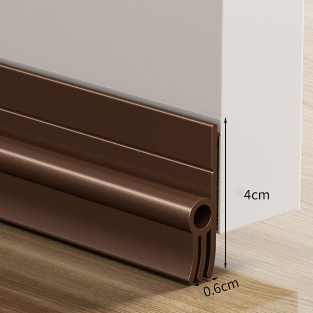 Звукоизоляционная уплотнительная лента для низа двери Пылезащитная Водонепроницаемая Уплотнительная лента Заполнитель дверного зазора Спальня