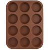 Silicone 12-Cup Muffin and Cupcake Baking Pan SILLINIE