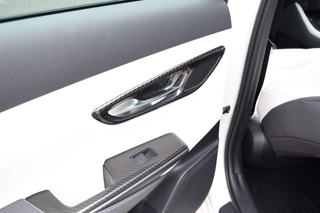 SecondStage Digital Carbon Fiber Door Bezel Panel for Toyota Crown 220 Series T505DCB (without Switch) /