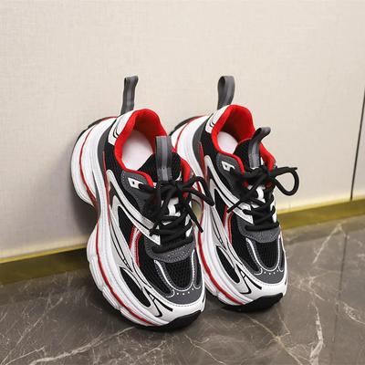 Нейтральные большие размеры женские кроссовки на платформе со шнуровкой разноцветные женские туфли мужские увеличение на 10 см повседневные Zapatillas De Mujer