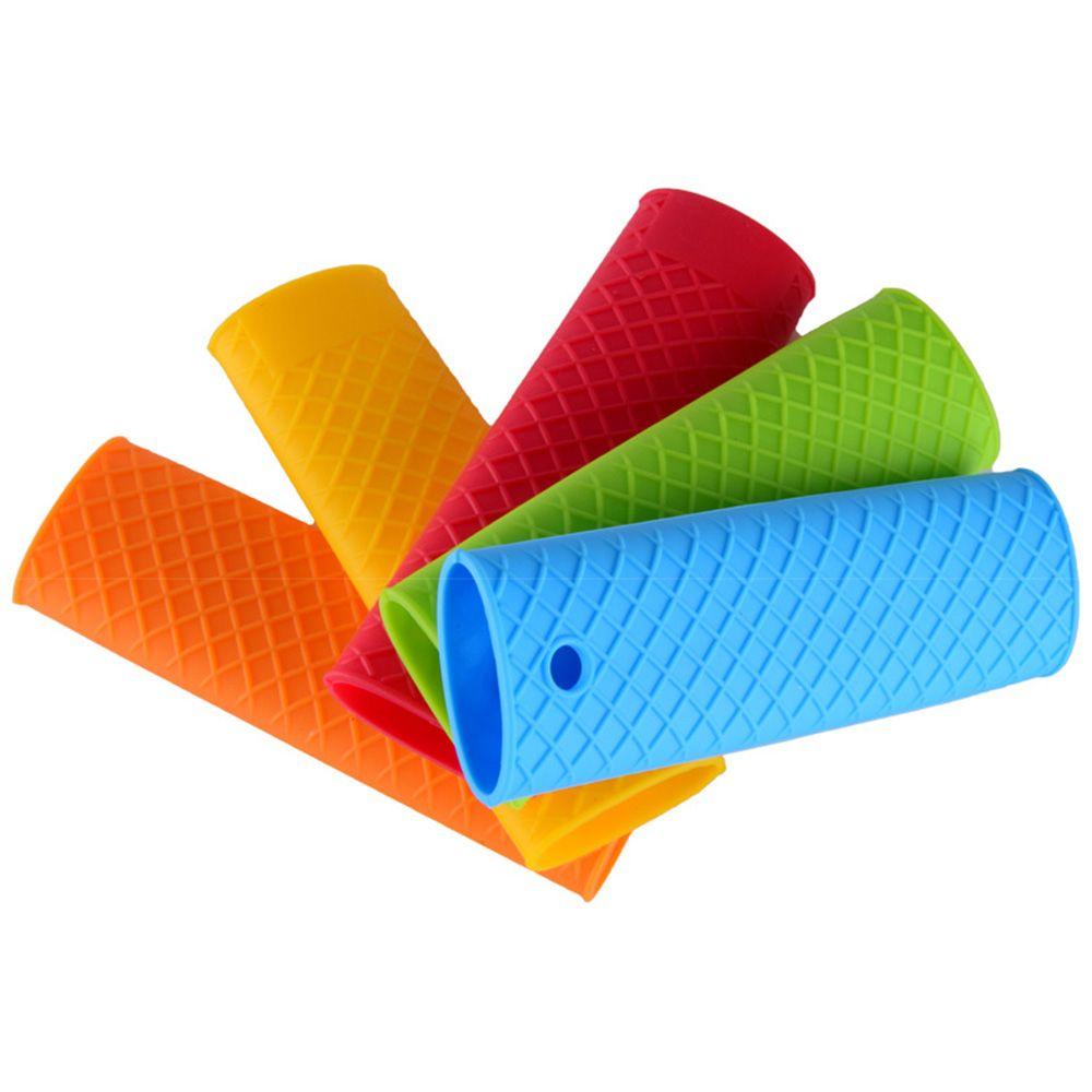 New Kitchen Tools Non-Slip Pot Pan Handles Sleeve Slip Cover Grip Silicone Holder Saucepan Handle