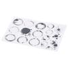Silicone Stamps Transparent Coffee Stains Stamps Iod Stamps Silicone Stamps  for DIY