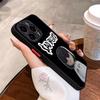 Чехол для телефона Singer Junior H Sad Boyz Черный Матовый для iPhone 15ProMax 13 12 11 14 Pro Max Mini 8 7 Plus SE2020 XS Max X XR
