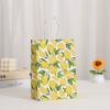 6pcs Tropical Summer Lemon Theme Candy Snack Biscuit Handheld Gift Bag Wedding Birthday Anniversary Celebration Party Supplies