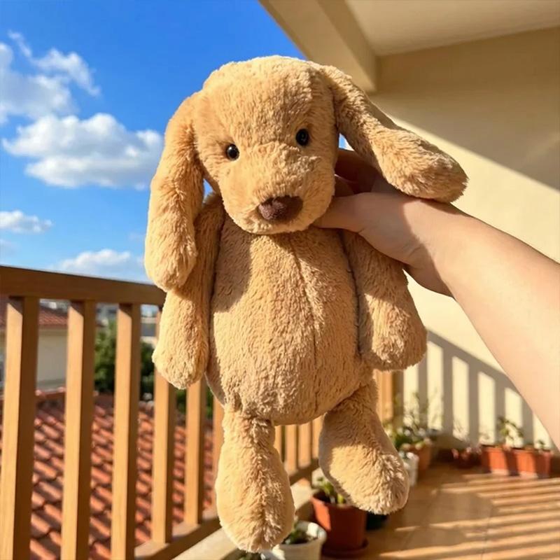 Yellow Droopy-eared Dog Plush Toy Animal Home Decoration High-quality And Comfortable Children's Birthday Gift Companion Gift