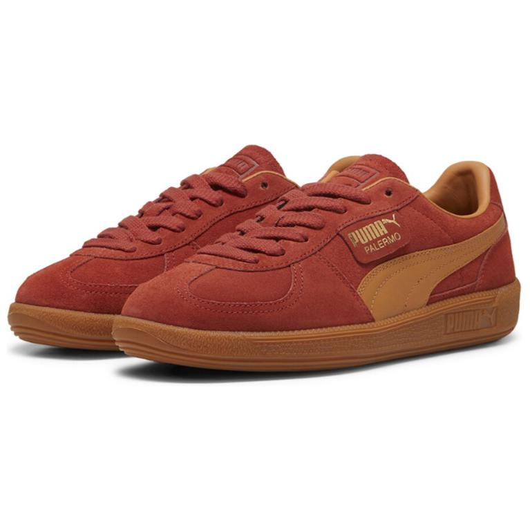 Puma Palermo Унисекс Марс Красный Карамельный Латте 396463-24