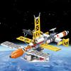 Station Rocket Launch And Spaceship Building Blocks For Children Hobbyists And