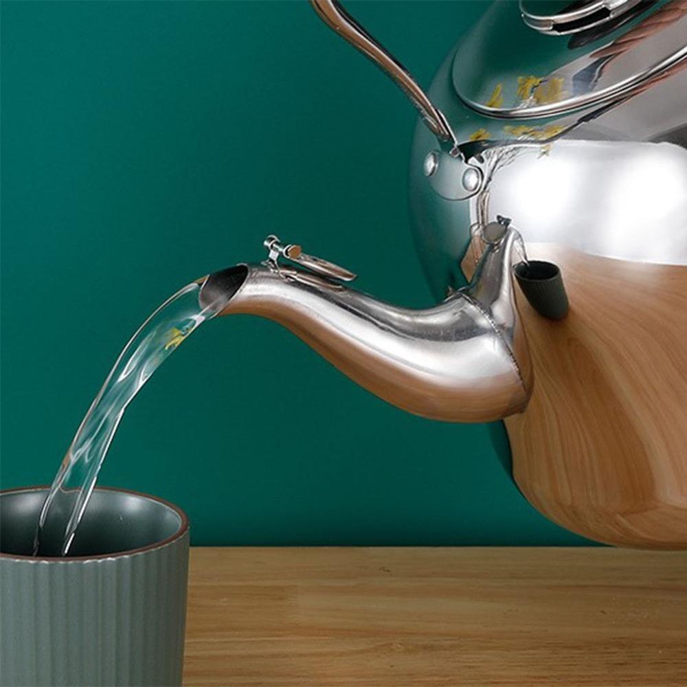 Stainless Steel Stovetop Teapot Folding Handle Whistling Tea Kettle Stovetop Kettle Tea Brewing