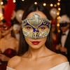 Half Face Halloween Masks Party Cosplay Props Venice Mask Creative Glitter Mask Photo Prop
