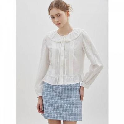 Блузка Cc Collect с кружевом и защипами C261msc003