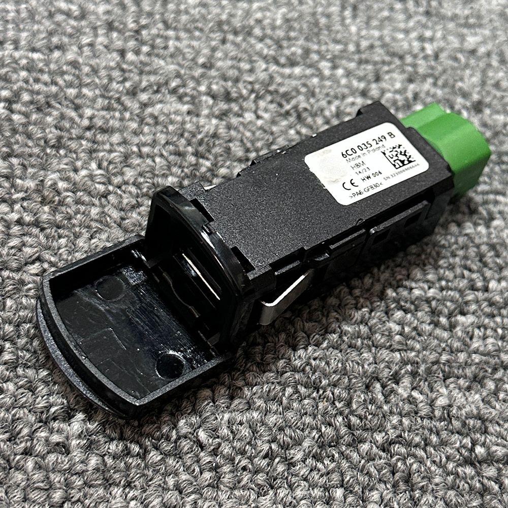 USB-разъем AUX IN разъем 6C0035249B для VW Golf кабриолет Polo/Derby/Vento IND 6C0 035 249 B Автоаксессуары