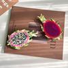 Durian Cartoon  Hair Claw Strawberry Acetic Acid Shark Clip Cute Fruit Hair Grab  Streetwear