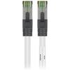 Cordon De Raccordement RJ-45 (M) - Goobay - 25 Cm - SFTP - PiMF - CAT 8.1 - Blanc