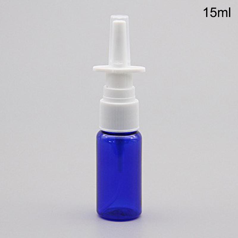 15Ml Plastic Empty Refillable Nasal Spray Bottle Mist Sprayers Atomizers Makeup Container For Travel Outdoor Oral Spray Bottle