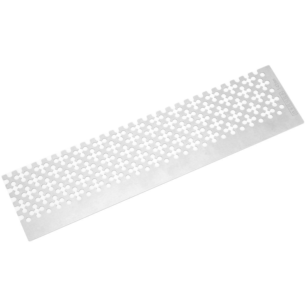 Круглая линейка Fix Tools Quincunx Shape из нержавеющей стали для стразов, 325 отверстий