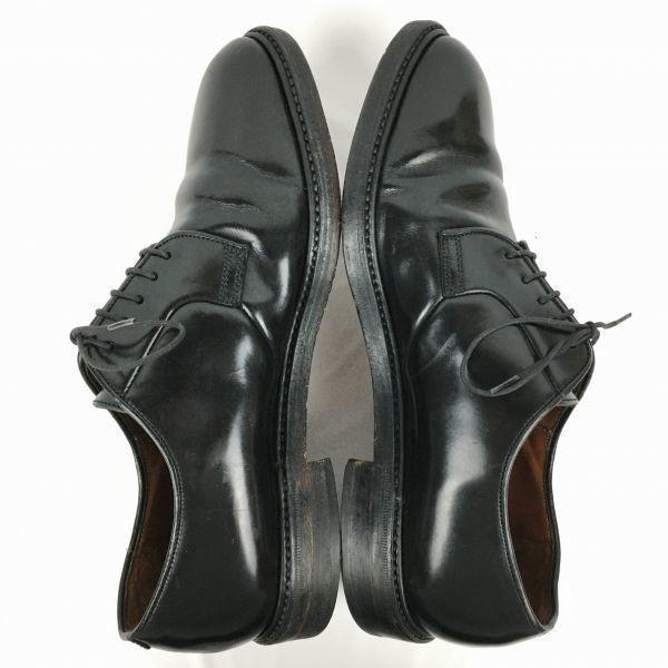 LOTTUSSE Туфли дерби с гладким носком, прошитые рантовым методом Goodyear, черные, размер 7 / 25.5 см, мужские(ИСПОЛЬЗОВАЛ)