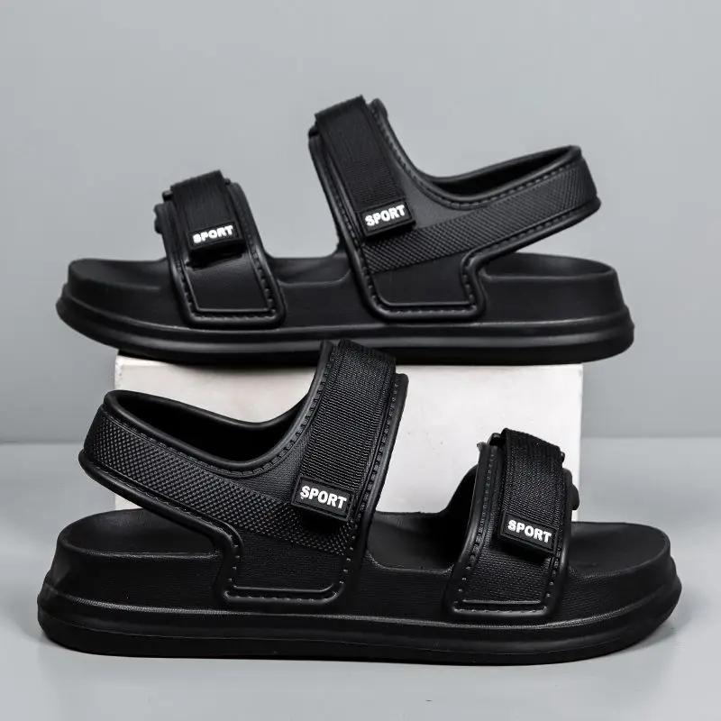 Fashion With Platform Shoes for Men Height Beach Velcro High Quality Buy Luxury Designer On Offer Original Comfortable Adult Man Sandals