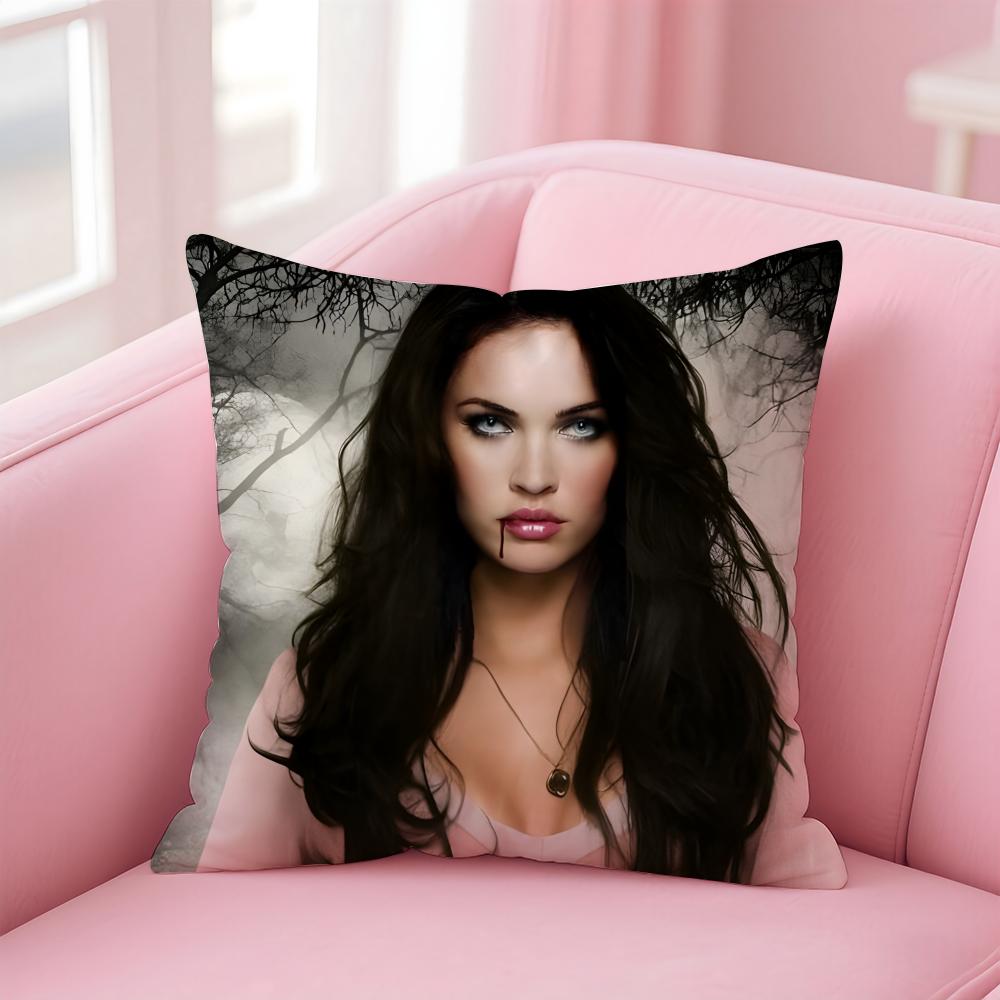 Dark American Movie JJennifers Body Cushion Cover Pillow Case Soft Skin Friendly Fabric Concealed Zipper