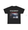 Title Fight Kingston Кот Короткий рукав Черный Размер S-2345XL Футболка.webp Унисекс Футболка