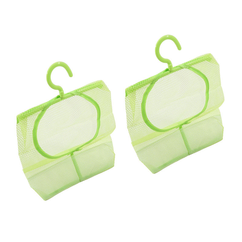 Подвесная классифицированная сетчатая сумка для хранения вещей, ванная комната, гостиная, нижнее белье, вешалка для одежды, многоцелевая сетчатая сумка-органайзер