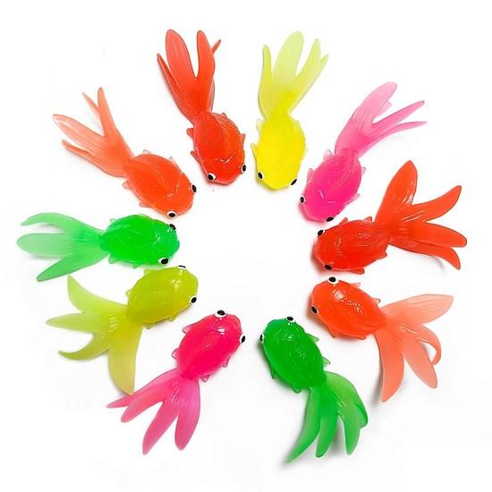 Giant Goldfish 10P Water Play Toy, Korean Bath Toys