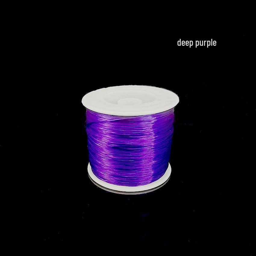 Эластичный шнур для бисера с кристаллами: Высококачественная, износостойкая спандекс-леска для изготовления украшений ручной работы