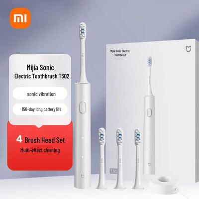 Звуковая электрическая зубная щетка Xiaomi Mijia T302, китайская вилка (адаптер в комплекте)