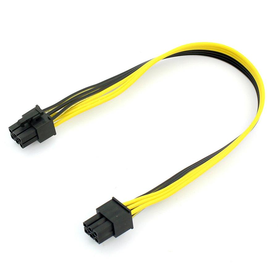10 шт. PCI-E PCI Express 6P папа к 6-контактному папе DIY кабель питания для графической видеокарты