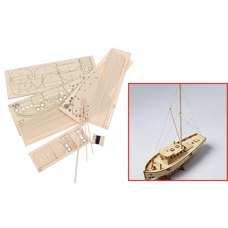 1:30 Wooden Sailing Ship Assembly Model Of Diy Wooden Tool Puzzle Toys Gifts