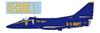 HOBBY MASTER Skyhawk Blue Angels Декаль включена в версию Завершенный продукт 1/72 A-4F 1-6