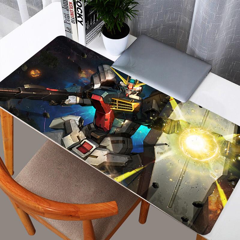 Mouse Pads Gundam Mouse Pad Kawaii Gaming Accessories Notbook Computer Speed Mini Pc Gamer Keyboard Desk Mat Mousep