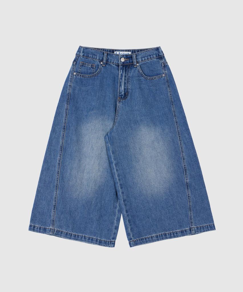 HAINT Merdin Denim Bermuda Pants 3Col_Blue
