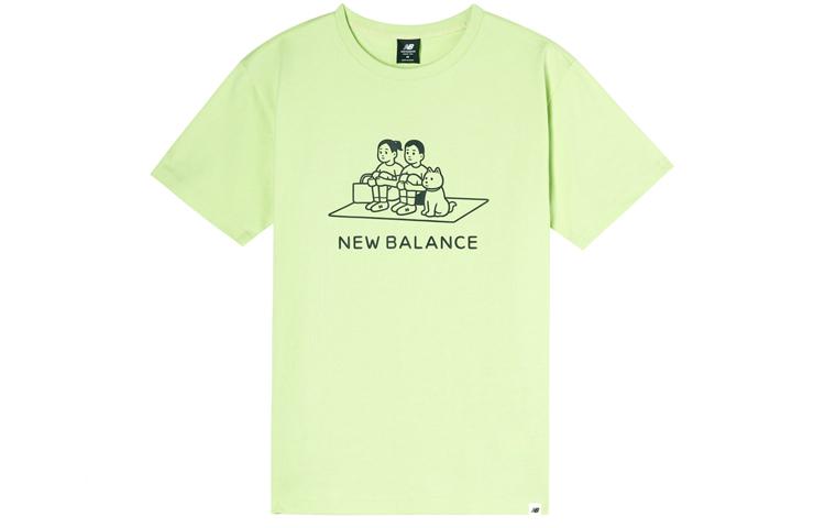 New Balance X Noritake Набор в рукаве Футболка Унисекс Зеленая AMT12349-LRW