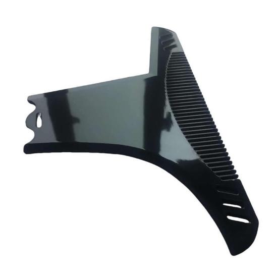 Мужская расческа для бороды 6-в-1 Формирователь бороды Шаблон для укладки усов Направляющая для триммера для бороды Инструменты для формирования Салонные инструменты Парикмахерские аксессуары