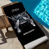 Музыкальное полотенце KPOP Мягкое для бассейна Подарок для путешествий Тренажерного зала Душа Кемпинга Быстросохнущее Спортивное S-Stray K-Kids Большое пляжное полотенце