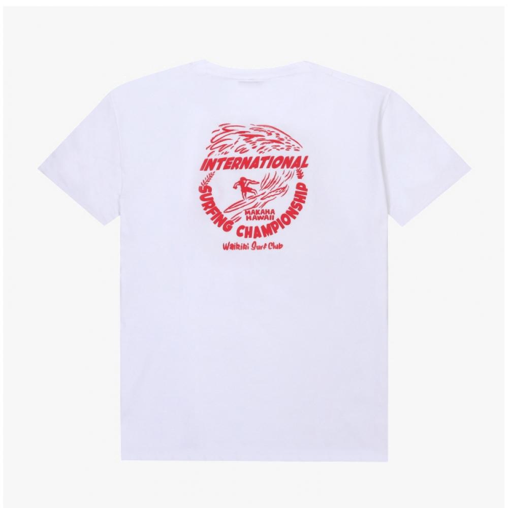 Wilddonkey Unisex T shirT T Makaha whiTe