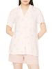 Gelato Pique Heart Print Shirt PWCT212343 Pink F Women's