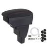 Armrest Box Center Console Storage Content Box Interior Organizer with USB Interface Replacement