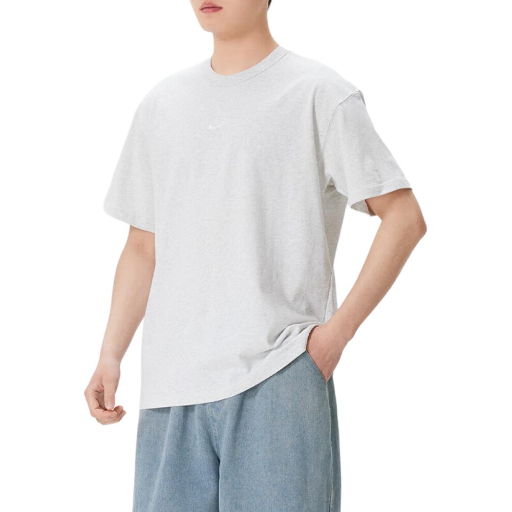Nike T Shirts Men's Gray Crew Neck Moderate IH1122-051