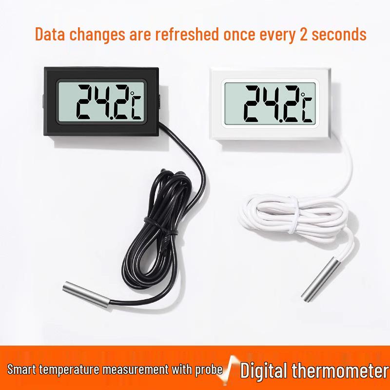 Newcomer Special: High Precision Digital Thermometer with Probe for Fish Tanks