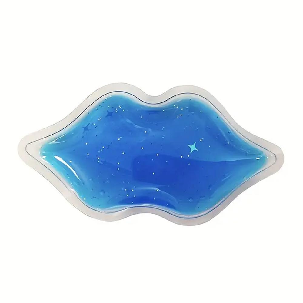 Lip and Eye Ice Pack for Injuries Gel Ice Pack Hot and Cold Compres Reduce Pain and Swelling Eye Relax Anti-Aging Lip Care Pad