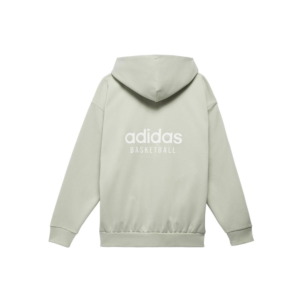 Adidas Basketball Hoodie Halo Green Unisex Tops IA3437